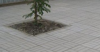 Качественная тротуарная плитка серого цвета в Тейково в октябре