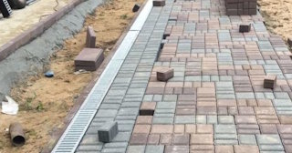 Профессиональная укладка плитки на улице в Тейково в октябре