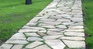 Профессиональная укладка камня на дорожки в Тейково в октябре