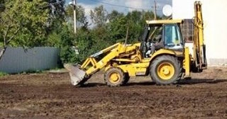 Выравнивание рельефа в Тейково в октябре